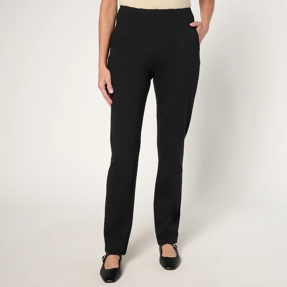 Belle by Kim Gravel Tall Ponte Hollywood Waist Pants - More Colors a670800